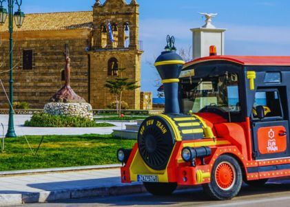 zante town tour with zante train